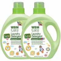 W Home Baby Laundry Detergent, Hypoallergenic, Removes Tough Stains | 2 Packs | 34 Oz Each