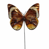 Eangee Home Design m9002 Butterfly Brown Garden Stake