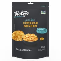 Violife Just Like Cheddar Shreds Shredded Cheese, Dairy-Free Vegan Perspective: Main