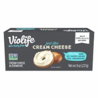 Violife Just Like Cream Cheese Dairy-Free Vegan Block Perspective: Main