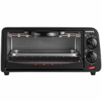 Compact Toaster Oven, Black TO-621
