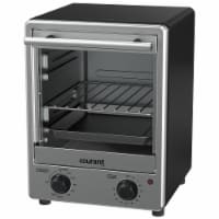 Courant 4 Slice Toaster Oven Space Saving Design Toastower