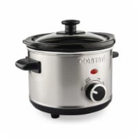 1.5 Quart Slow Cooker, Stainless Steel