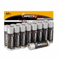 IMPECCA AA Batteries 16 Pack Alkaline High Performance, Long Lasting, and Leak Resistant LR6