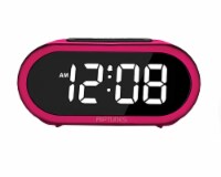 Riptunes 1.4  Display Alarm Clock w/5 sound settings - Pink