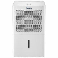 35 Pint Dehumidifier with External Drain Connector and Removeable Bucket