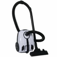 Impecca Bagged Canister Vacuum Cleaner - White
