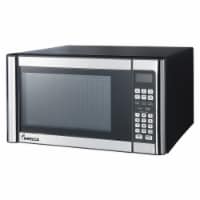 Impecca 1.1 Cu. Ft. Microwave Oven, 1000 Watts, Stainless Steel