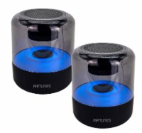 2-PACK 360⁰ Atmospheric Light Speaker, Pair two speakers to one source