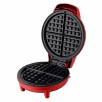 Courant 7-inch Belgian Waffles Maker - Red