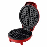 Courant 7-inch Belgian Waffles Maker - Red