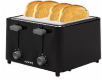 Courant 4-Slice Toaster, Black/Stainless