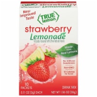True Lemon Strawberry Lemonade Drink Mix Packets