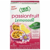 True Lemon® Passionfruit Lemonade Drink Mix Packets Perspective: Main