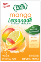 True Lemon® Mango Lemonade Drink Mix Perspective: Main