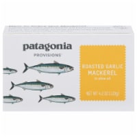 Patagonia Provisions® Roasted Garlic Mackerel in Olive Oil Perspective: Main