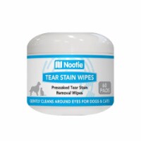 Nootie Dog 64102262 Wipe Tear Stain Aloe, 60 Count