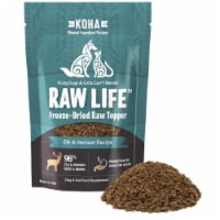 Koha 811048023247 Grain Free Raw Freeze Dried Topper Elk Dog & Cat Food - 8 oz