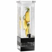 Rosseto LD169 2 gal Mosaic Beverage Dispenser with Black Matte Base
