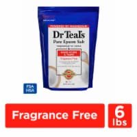 Dr Teal's Unscented First Aid Pure Epsom Salt Therapeutic Soak