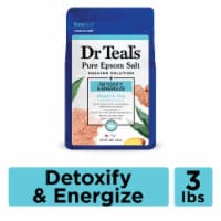Dr Teal's® Detoxify & Energize Epsom Salt Magnesium Soak with Ginger & Clay Perspective: Main