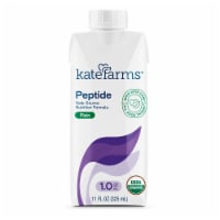 Kate Farms Peptide 1.0 Oral Supplement Plain 11 oz. Carton 12 Ct Perspective: Main