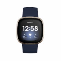 Fitbit FB511GLNV Versa 3 Health & Fitness Smartwatch - Midnight