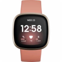 Fitbit Versa 3 - Pink Clay / Soft Gold