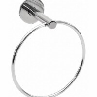 Wingits Towel Ring,Chrome,Modern Elegance,6 In  WMETRINGPS