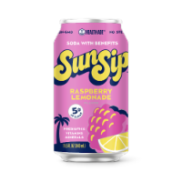 Health-Ade® SunSip™ Raspberry Lemonade Soda Can Perspective: Main