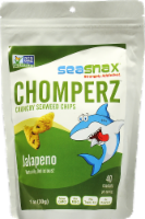 SeaSnax Chomperz Crunchy Seaweed Jalapeno Chips