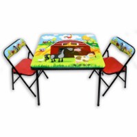 Gener8 GS75044 Barnyard table & Chair, Multi Color