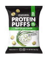 Shrewd Food® Sour Cream & Onion Protein Puffs Perspective: Main