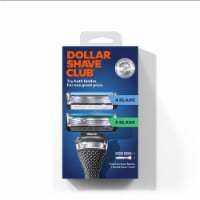 Dollar Shave Club Men's Razor Includes Handle Blade Cartridge and Blade Cartridge Perspective: Main