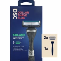 Dollar Shave Club Six-Blade Razor Starter Set Perspective: Main