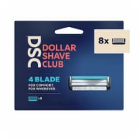 Dollar Shave Club Men's Razor 4-Blade Razor Blade Refill
