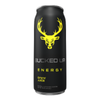 Bucked Up Energy Drink Perspective: Main