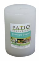 Patio Essentials Citronella Pillar Candle For Mosquitoes/Other Flying Insects 8 oz. - Total