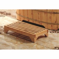 ALFI Brand AB4409 24 in. Modern Wooden Stepping Stool Multi-Purpose Accessory