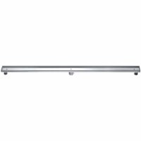 ALFI brand ABLD59A 59  Stainless Steel Linear Shower Drain with No Cover