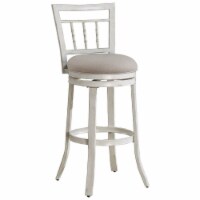 American Woodcrafters Palazzo 26  Swivel Counter Stool in White