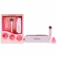 Sigma Beauty 3DHD Perfect Complexion Set (1x Blender, 1x Kabuki Brush, 1x Bag) 2pcs+1bag