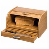 Honey Can Do Bamboo Bread Box - Natural