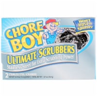 Chore Boy Ultimate Stainless Steel Scrubber, 0.54 oz, 2 Ct
