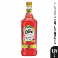 Jose Cuervo Strawberry Lime Authentic Margarita Ready to Drink Cocktail Perspective: Main
