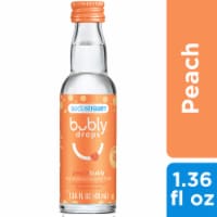 SodaStream® Bubly™ Drops Peach Bubly Flavor Essence Sparkling Water Perspective: Main