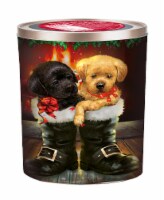 Gourmet Holiday Popcorn Tin Perspective: Main