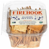 Firehook Organic Classic Sea Salt Artisan Baked Crackers 5.5 oz Perspective: Main