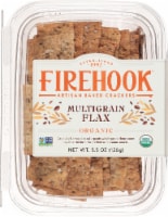 Firehook Organic Multigrain Flax Artisan Baked Crackers 5.5 oz Perspective: Main