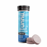 Nuun Energy Electrolyte Tablets for Proactive Hydration, Berry Blast Flavor Perspective: Main